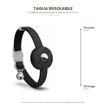 Collare in Silicone con Supporto Tracker